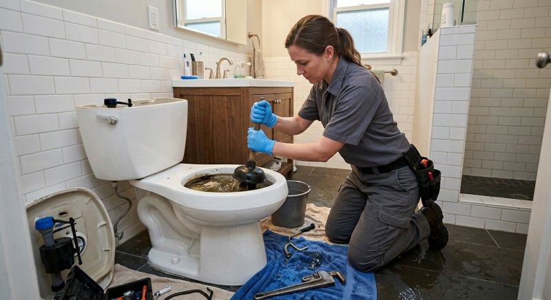 Overflowing Toilet Repair in Denver, CO